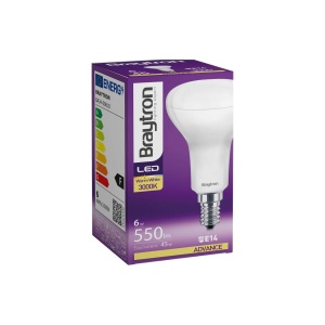 BEC LED 6W R50 3000K 530LM E14 - Img 3
