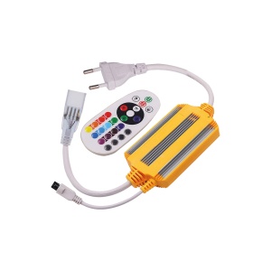 CABLU ALIMENTARE CU TELECOMANDA PT FURTUN LUMINOS 6,5x16 RGB