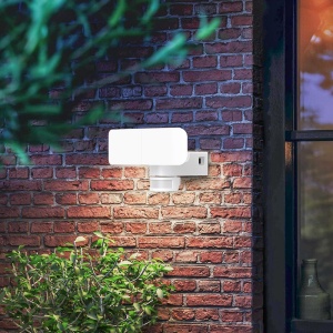 CORP ILUMINAT EXT. DE PERETE CU SENZOR 30W 4000K IP54 ALB - Img 2
