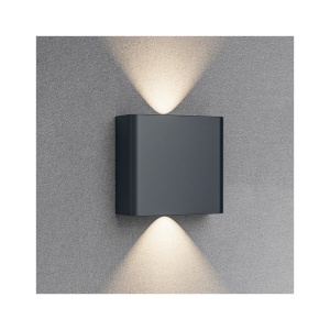 CORP LED PT, 2x1W 3in1 VECTOR-B-WL GRI IP65 - Img 2