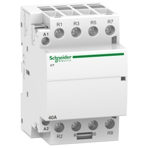 ICT 40A 4NC 220...240Vca 50HZ CONTACTOR Schneider Acti9 iCT A9C20847