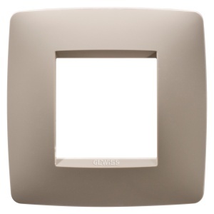 O placă internațională - în tehnopolimer - 2 module - cânepă - Chorusmart Gewiss GW16122TC