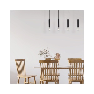 PENDUL G005S-4H-1xE27 NEGRU - Img 2