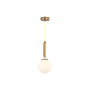 PENDUL S006R-1H-1xG9-AURIU STICLA