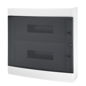 Pereți netezi decorativi encolosure - pre-aranjați pentru blocul de borne - (18X2) 36M Gewiss GW40049