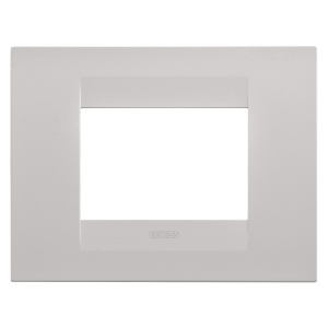 Placă geo - în tehnopolimer vopsit - 3 module - bej natural - Chorusmart Gewiss GW16403VL
