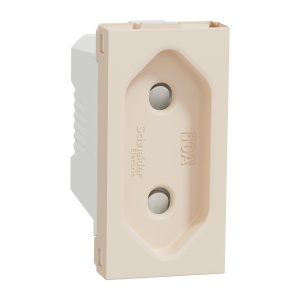 Priza 2P 10A, 1m, bej Schneider New Unica NU303144