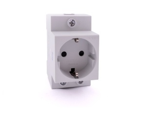 Priză modulară pe șină Din Schuko Noark 106195