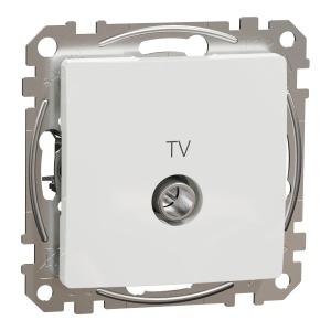 Priza TV finala 4dB, alb Schneider Sedna Design & Elements SDD111471