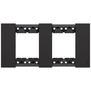 Rama 2X2P Neagra Bticino Living Now KA4802M2KG