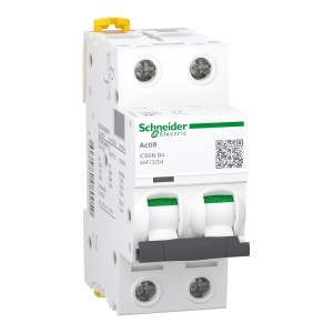 ACTI9 IC60N 2P 4A B Schneider Acti9 iC60 A9F73204