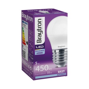BEC LED 5W G45 PLS 4000K 400LM E27 - Img 3