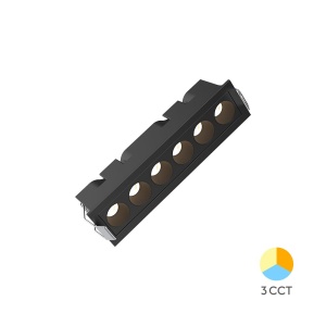 CORP LINEER INCASTRABIL 9W 3in1 NEGRU LINEX-LN6