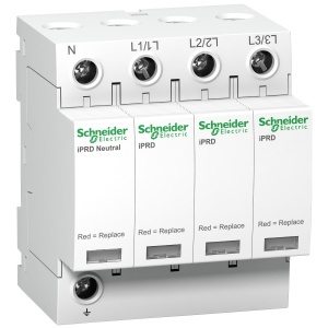 Descarc iPRD20R 20 kA350V 3P+N semn dist Schneider Acti9 iPRD A9L20601