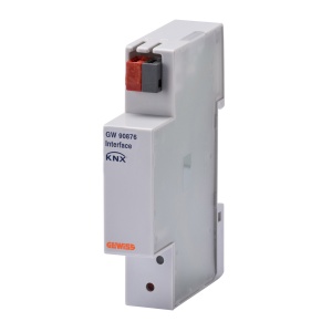 Interfață KNX pentru contor de energie - IP20 - 1 modul- montare PE șină DIN Gewiss GW90876