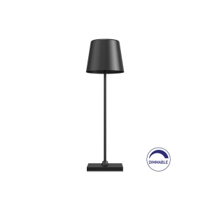 LAMPA DE MASA 3W 3000K Reincarcabil TOWER-1 NEGRU