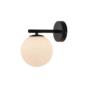 LAMPA DE PERETE S013W-1W-1xG9-OPAL STICLA