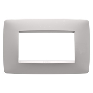 O placă - DIN tehnopolimer vopsit - 4 module - bej natural - Chorusmart Gewiss GW16104VL