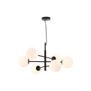 PENDUL S012C-6H-6xG9-STICLA