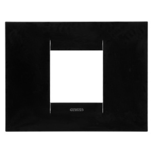 Placă geografică - în tehnopolimer - 2 module - toner negru - Chorusmart Gewiss GW16402TN
