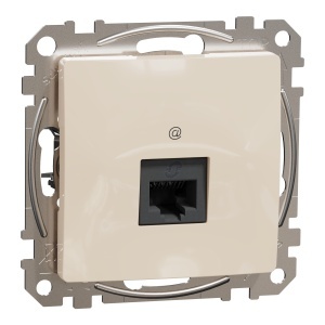 Priza RJ45 Cat6 UTP bej Schneider Sedna Design & Elements SDD112461