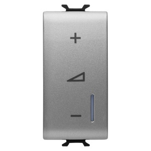 Regulator electronic universal - buton - 230V AC 50/60HZ - 1 modul - titan - Chorusmart Gewiss GW14572A