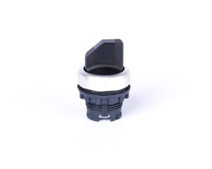 Selector 2-poziţii cu mâner, cu reţinere, negru Noark 105666