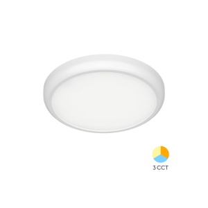 SPOT LED ROTUND PT 20W 2000lm 3in1 ALB F:225MM IP40