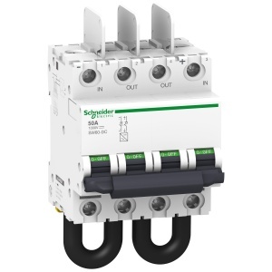 SW60-DC INTERRUPTEUR 1000VDC 50A 2P Schneider Acti9 C60NA-DC, C120NA-DC, SW60-DC A9N61699