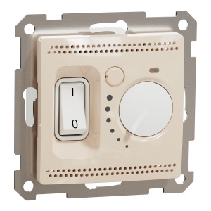 Termostat de pardoseala 16A, bej Schneider Sedna Design & Elements SDD112507