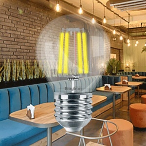 BEC LED CU FILAMENT TR 6W G45 630lm 3000K E27 - Img 2