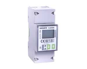 Contor de energie inteligent 1-pol, 2-module, 100 A, 1-tarif, afișaj LCD Noark 107291