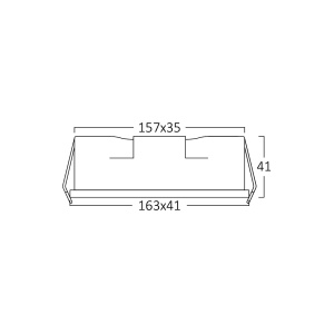 CORP LINEER INCASTRABIL 9W 3000K ALB LINEX-LN6 - Img 6