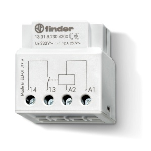 Electromechanical monostable relays Nr.contacts: 1 Contacts configuration: NO Contact Finder 133182304300