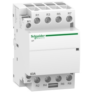 ICT 63A 4NC 220...240Vca 50HZ CONTACTOR Schneider Acti9 iCT A9C20867