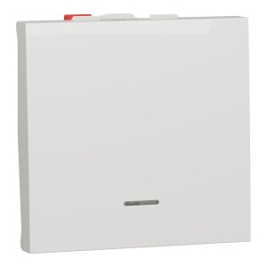 Intr revenire 10A 2m ind luminos,alb Schneider New Unica NU320618N