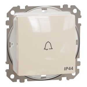 Intrerup rev ind sonerie IP44, bej Schneider Sedna Design & Elements SDD212131