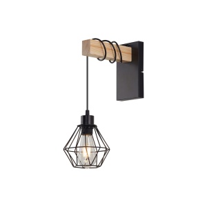 LAMPA DE PERETE D002W-1H-1xE27-WDN