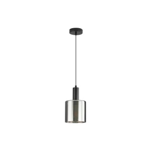PENDUL S007R-1H-1xE27-ARGINTIU STICLA - Img 3