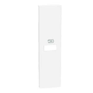 Placa incarcator simplu USB, 1M, alb Bticino Living Now KW11C