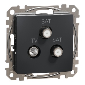 Priza TV-SAT-SAT finala 4dB, antr Schneider Sedna Design & Elements SDD114481S