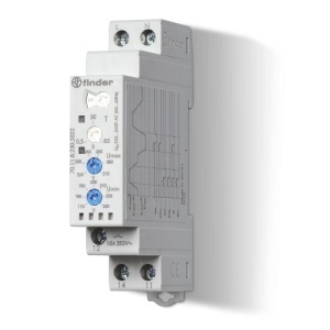 Releu de supraveghere a tensiunii rețelei monofazate, 1 contact comutator, 10 A Finder 701182302022