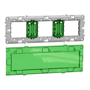 Suport fix plastic+c. protectie 6-8m/3p Schneider New Unica NU7006C