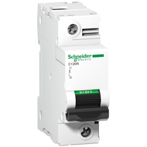 C120N 1P 100A C 10000A 240/415V Schneider Acti9 C120 A9N18358