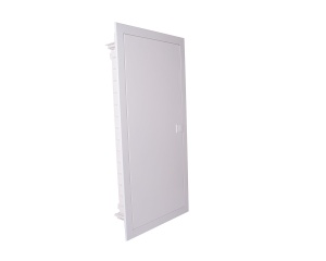 Cofret de distributie cu usa alba din table plata, incastrata, IP40, 5 rand, 60 module Noark 107262