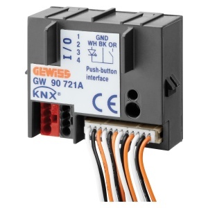 Interfață contacte cu 4 canale - KNX Gewiss GW90721A