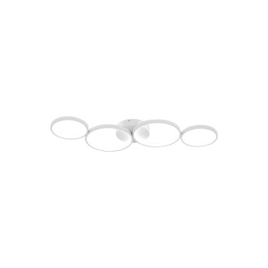 LUSTRA LED 60W NELA-SR1 RND telecomanda IP20 ALB - Img 3