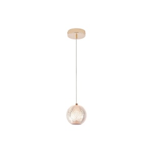 PENDUL S001R-1H-1xG9-AURIU STICLA