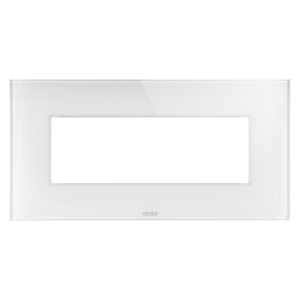 Placă de gheață - în sticlă - 6 module - alb - Chorusmart Gewiss GW16906CB