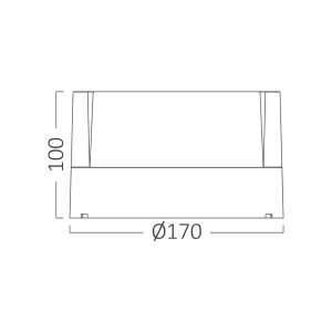 PLAFONIERA LED 15W , 1450LM,3IN1 IP65 WALLS-G1 RND - Img 6